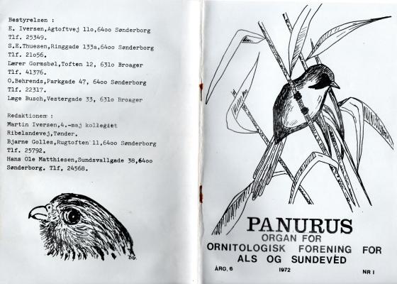 frim-per Panurus 1972 nummer 1 custom text