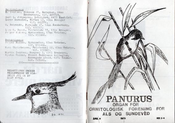 frim-per Panurus 1975 nummer 3-4 custom text